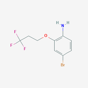 4-Bromo-2-(3,3,3-trifluoropropoxy)aniline