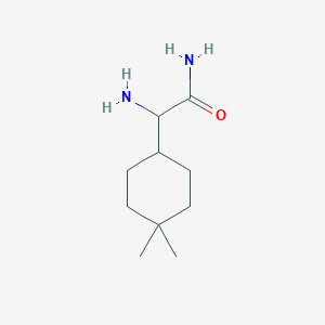 2-Amino-2-(4,4-dimethylcyclohexyl)acetamide