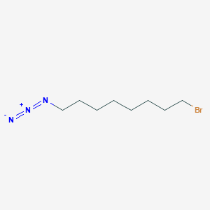 molecular formula C8H16BrN3 B12079051 1-Azido-8-bromo-octane 