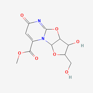 6-METHOXYCARBONYL-O-2,2'-ANHYDRO-beta-D-ARABINOFURANOSYL URACIL