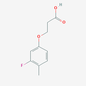 3-(3-Fluoro-4-methylphenoxy)propanoic acid