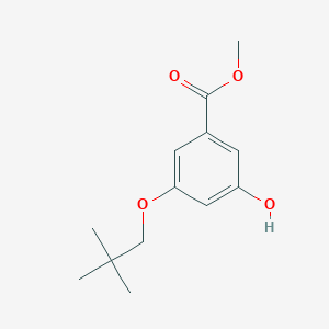 Methyl 3-hydroxy-5-(neopentyloxy)benzoate