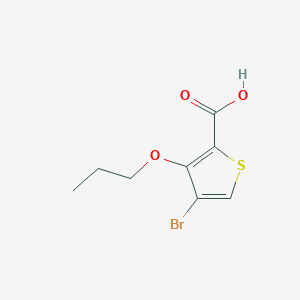 4-Bromo-3-propoxythiophene-2-carboxylic acid