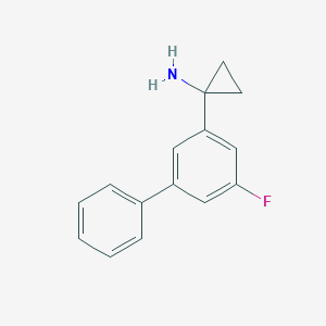 1-(5-Fluoro-[1,1'-biphenyl]-3-yl)cyclopropanamine