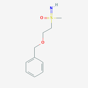 [[2-(S-Methylsulfonimidoyl)ethoxy]methyl]benzene