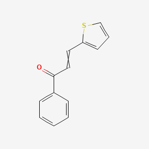 molecular formula C13H10OS B1207932 2-Propen-1-one, 1-phenyl-3-(thienyl)- 