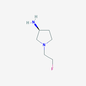 (3S)-1-(2-Fluoroethyl)-3-pyrrolidinamine