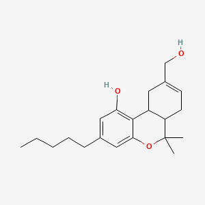 molecular formula C21H30O3 B1207934 11-Hydroxy-delta(8)-thc CAS No. 25952-85-6