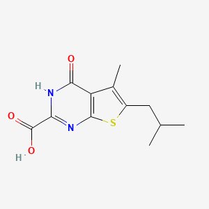 molecular formula C12H14N2O3S B1207938 Tiprinast CAS No. 83153-39-3