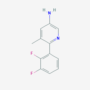 6-(2,3-Difluorophenyl)-5-methylpyridin-3-amine