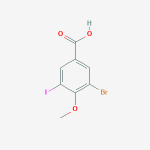 3-Bromo-5-iodo-4-methoxybenzoic acid