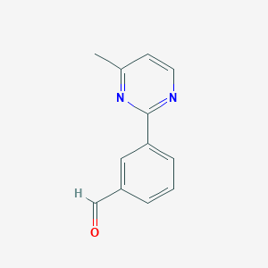 3-(4-Methylpyrimidin-2-yl)benzaldehyde