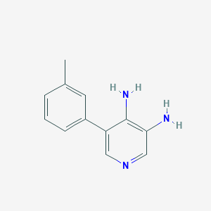 5-(m-Tolyl)pyridine-3,4-diamine