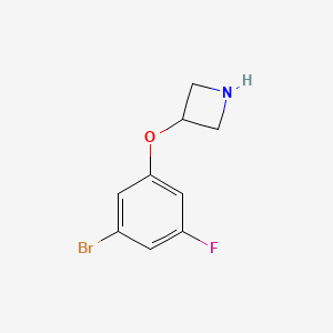 3-(3-Bromo-5-fluorophenoxy)azetidine