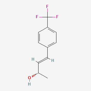 (S,E)-4-(4-(trifluoromethyl)phenyl)but-3-en-2-ol