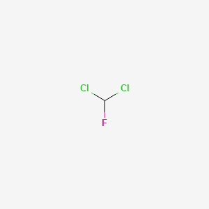 molecular formula CHCl2F B1207983 二氯氟甲烷 CAS No. 75-43-4