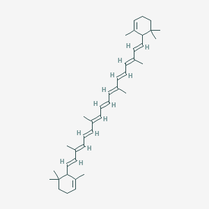 molecular formula C40H56 B1207985 epsilon-Carotene CAS No. 38894-81-4