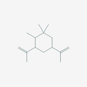 molecular formula C15H26 B1207990 1,1,2-三甲基-3,5-双（1-甲基乙烯基）环己烷 