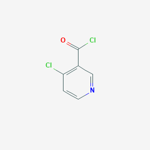 molecular formula C6H3Cl2NO B012080 4-氯烟酰氯 CAS No. 100791-00-2