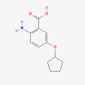 2-amino-5-(cyclopentyloxy)Benzoic acid