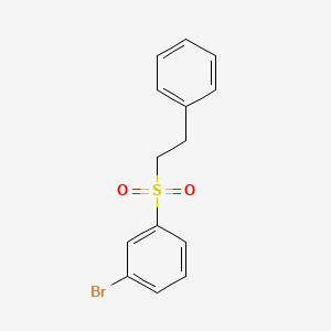 1-Bromo-3-(phenethylsulfonyl)benzene