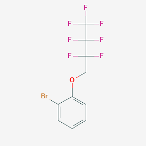 1-Bromo-2-(1H,1H-heptafluorobutoxy)benzene