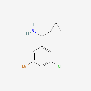 (3-Bromo-5-chlorophenyl)(cyclopropyl)methanamine