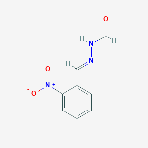 Benzaldehyde, 2-nitro-, 2-formylhydrazone