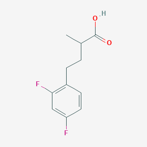 4-(2,4-Difluorophenyl)-2-methylbutanoic acid