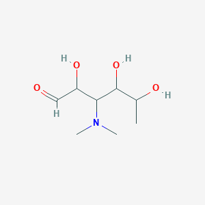 3-(Dimethylamino)-2,4,5-trihydroxyhexanal