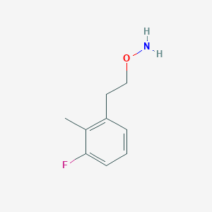 O-[2-(3-fluoro-2-methylphenyl)ethyl]hydroxylamine