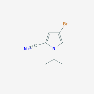 4-Bromo-1-isopropyl-1H-pyrrole-2-carbonitrile