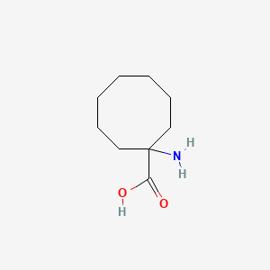 molecular formula C9H17NO2 B1208044 1-氨基环辛烷甲酸 CAS No. 28248-38-6