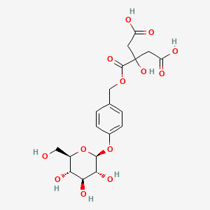 molecular formula C19H24O13 B12080510 Parishin G 