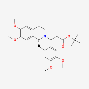 molecular formula C27H37NO6 B12080512 (R)-tert-butyl Butyrate Norlaudanosine 