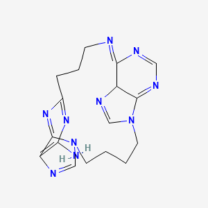 B1208060 (2,9)(6,9)-Purinophane CAS No. 97961-51-8