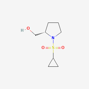 [(2S)-1-(Cyclopropanesulfonyl)pyrrolidin-2-yl]methanol