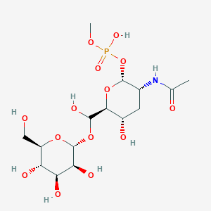 molecular formula C15H28NO14P B1208073 Madgpm CAS No. 79671-06-0