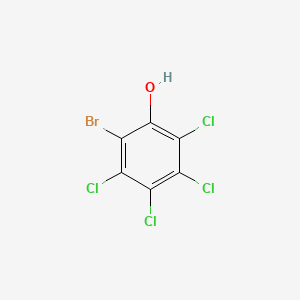 molecular formula C6HBrCl4O B1208087 2-Bromo-3,4,5,6-tetrachlorophenol CAS No. 94720-18-0