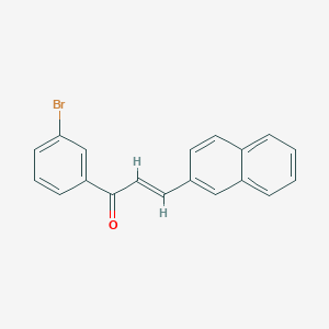 1-(3-Bromophenyl)-3-(2-naphthyl)prop-2-en-1-one