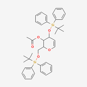 4-O-Acetyl-3,6-di-O-(tert-butyldiphenylsilyl)-D-glucal