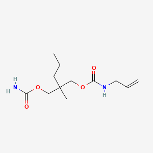 2-[(Carbamoyloxy)methyl]-2-methylpentyl allylcarbamate