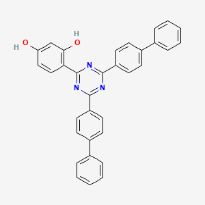 1,3-Benzenediol, 4-[4,6-bis([1,1'-biphenyl]-4-yl)-1,3,5-triazin-2-yl]-