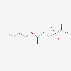 Butyl 2,2,3,3-tetrafluoropropyl acetaldehyde acetal