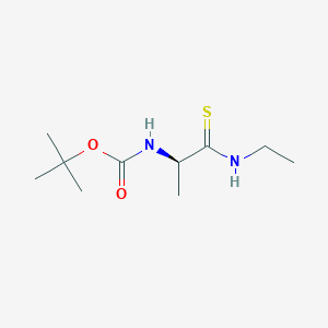 (R)-tert-butyl (1-(ethylamino)-1-thioxopropan-2-yl)carbamate