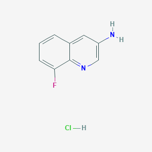 8-Fluoroquinolin-3-amine hydrochloride