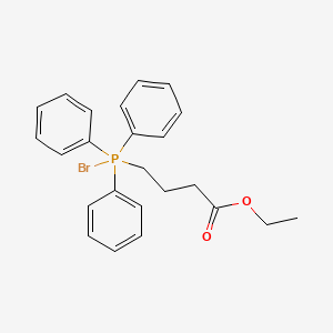 Ethyl 4-(bromotriphenyl-l5-phosphanyl)butanoate