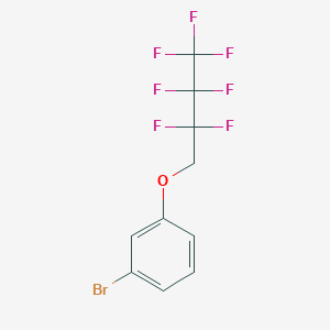 1-Bromo-3-(1H,1H-heptafluorobutoxy)benzene