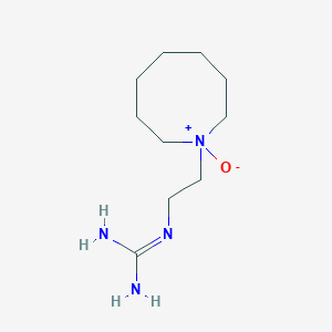 B1208138 (2-(Hexahydro-1(2H)-azocinyl)ethyl)guanidine N-oxide CAS No. 22388-79-0