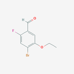 4-Bromo-5-ethoxy-2-fluorobenzaldehyde